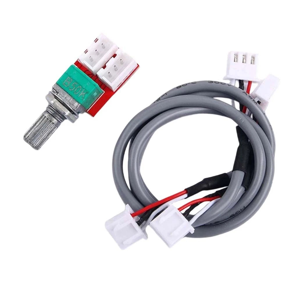300mm Shielded Audio Wire with Volume Potentiometer for Duplex 50K (N/A)