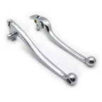 Chrome Brake and Clutch Hand Lever Replacement Set for Kawasaki ZX9R (2000–2003)