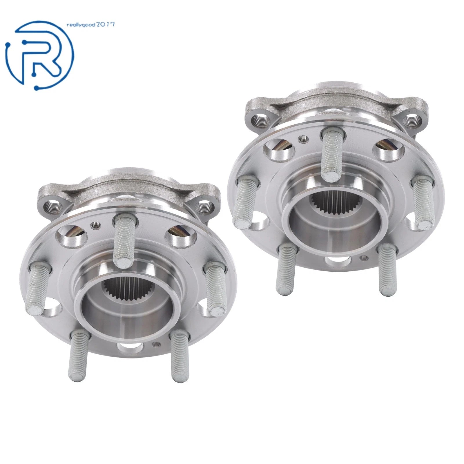 Set of 2 Front Wheel Bearing Hubs for Hyundai Santa Fe (2015–2018) Kia Sorento