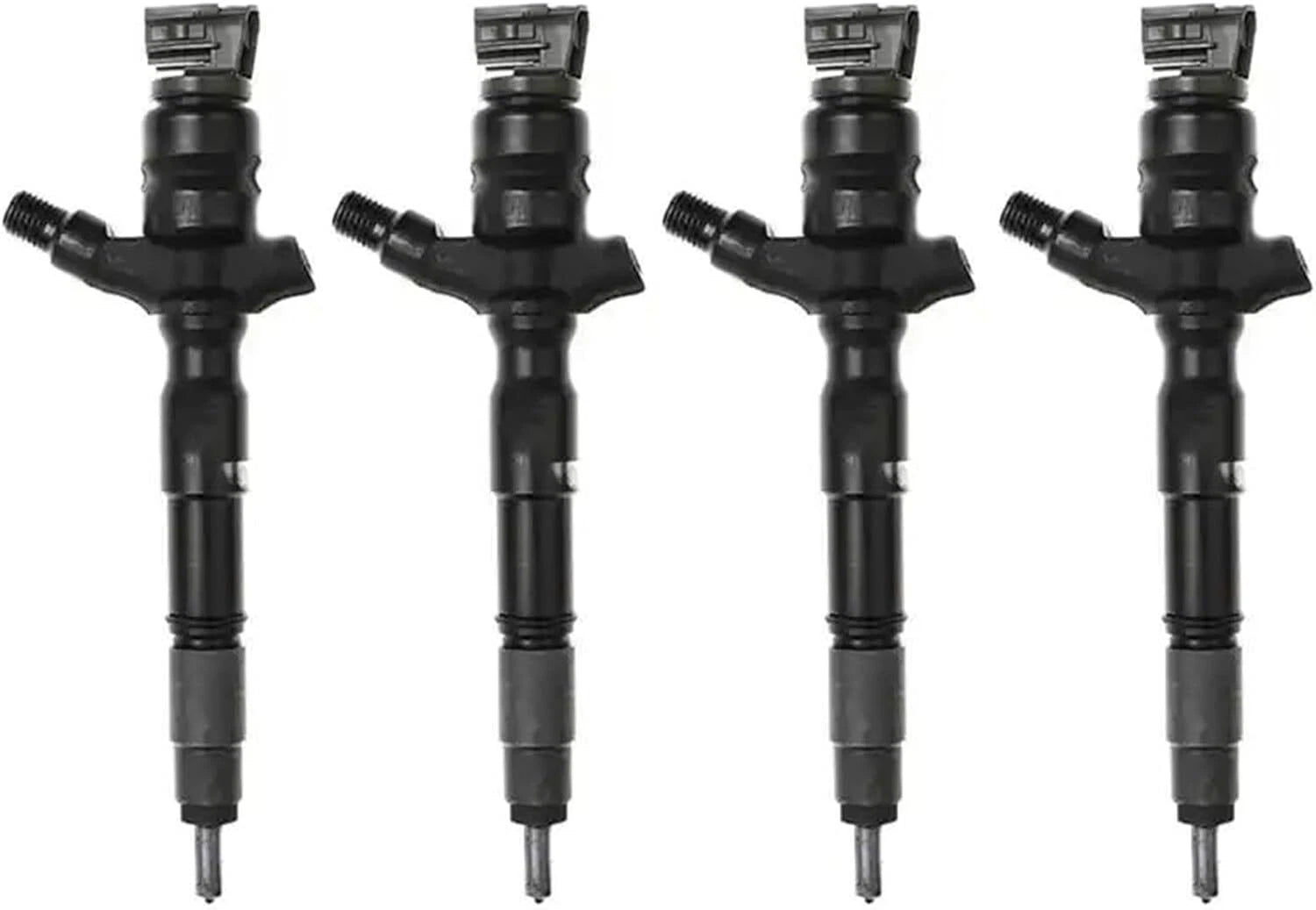 Set of 4 Common Rail Injectors 23670-30440 for Toyota 1KD