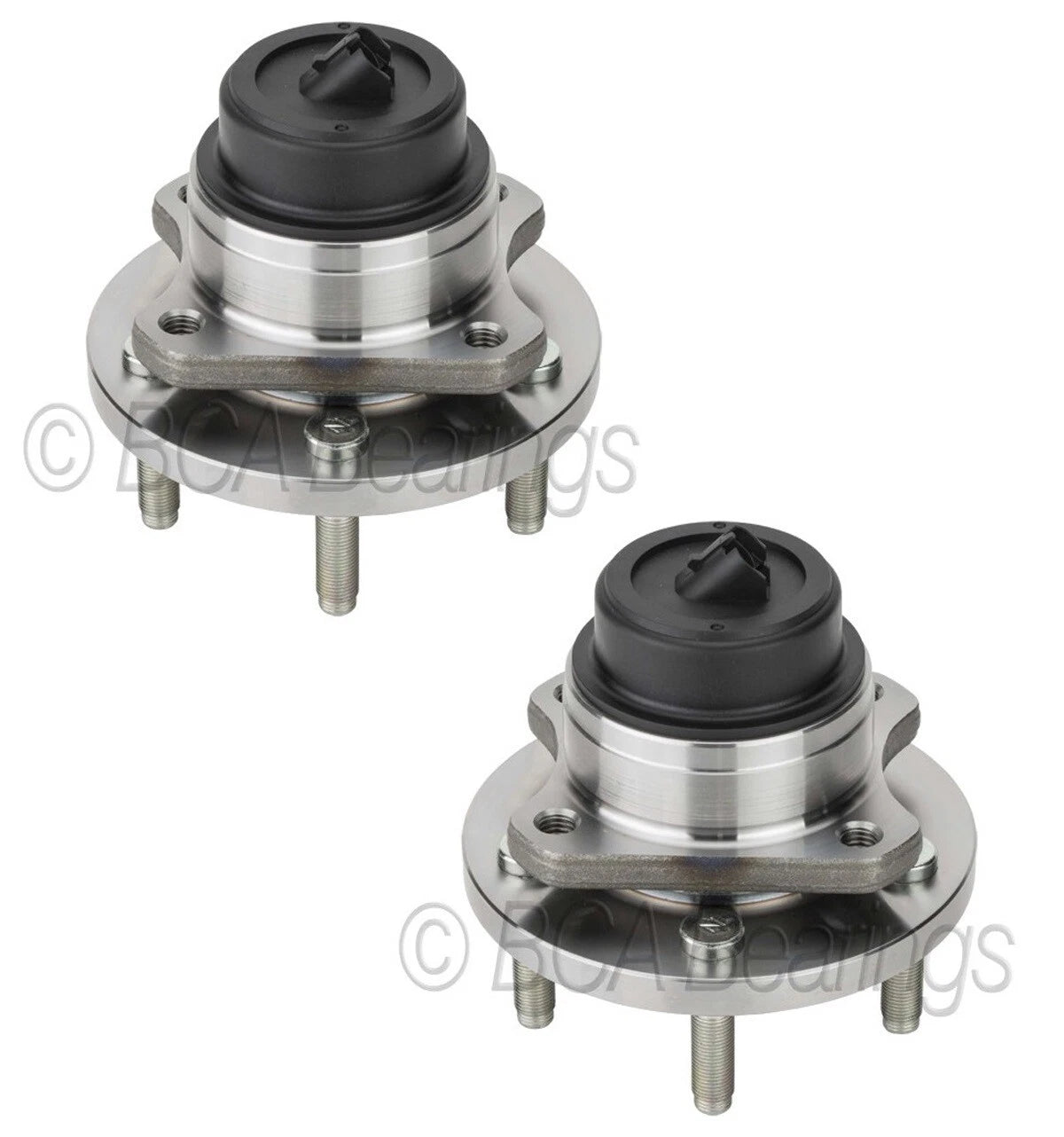 Set of 2 Front Wheel Bearing and Hub Assemblies for Ford Lincoln Mercury