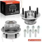 2X Front or Rear Wheel Hub & Bearing Assembly for Chevy Equinox, Impala (2005–2020)