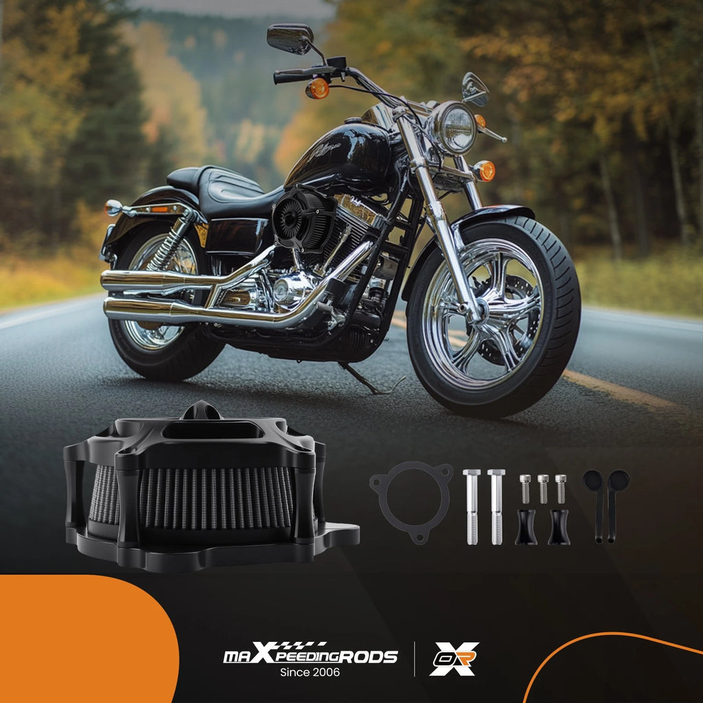 Air Cleaner Intake Filter System for Harley Touring Street Glide (2008-2016)