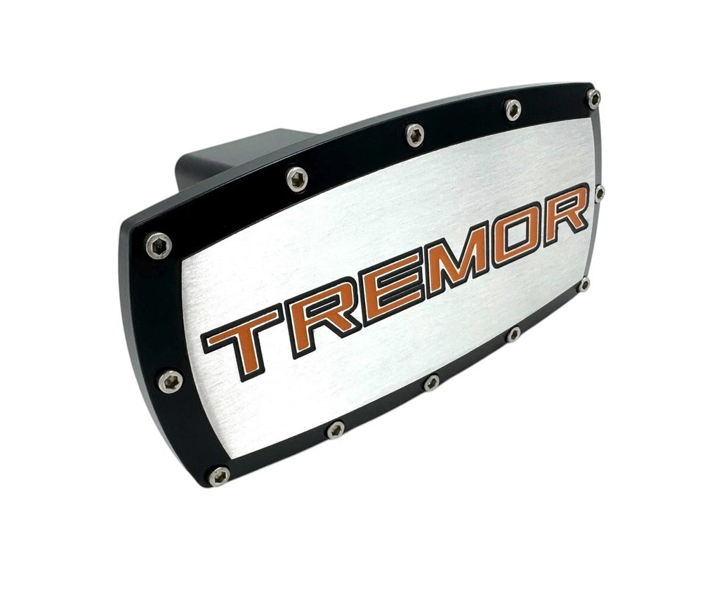 Tow Hitch Cover with Allen Bolts for Ford Orange Tremor 2 Inch Receiver (2019–2023)