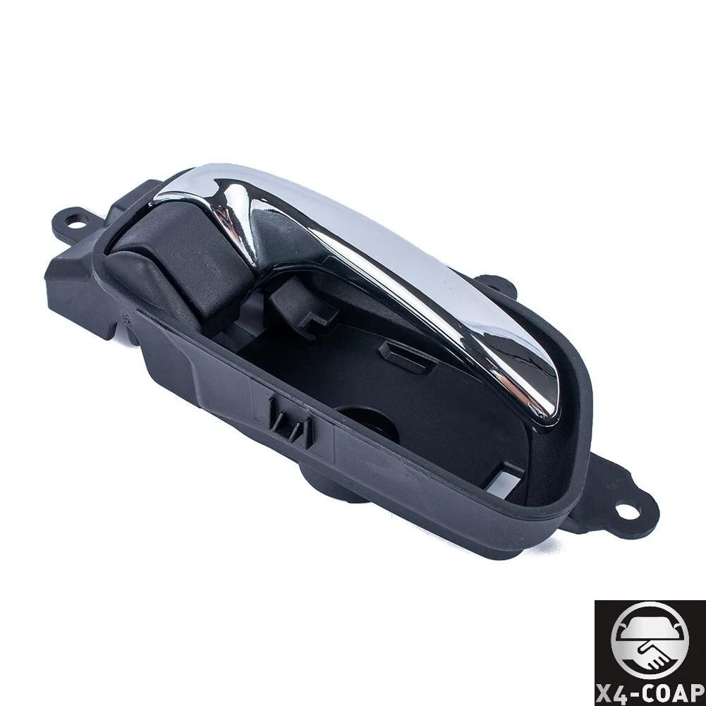 Chrome/Black Interior Door Handle Set for Altima Pathfinder (2013–2018)