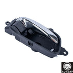 Chrome/Black Interior Door Handle Set for Altima Pathfinder (2013–2018)