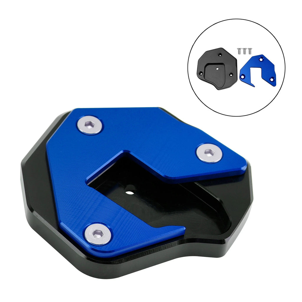 Kickstand Enlarged Plate Pad for Suzuki GSXR1300R (2008–2020) Blue