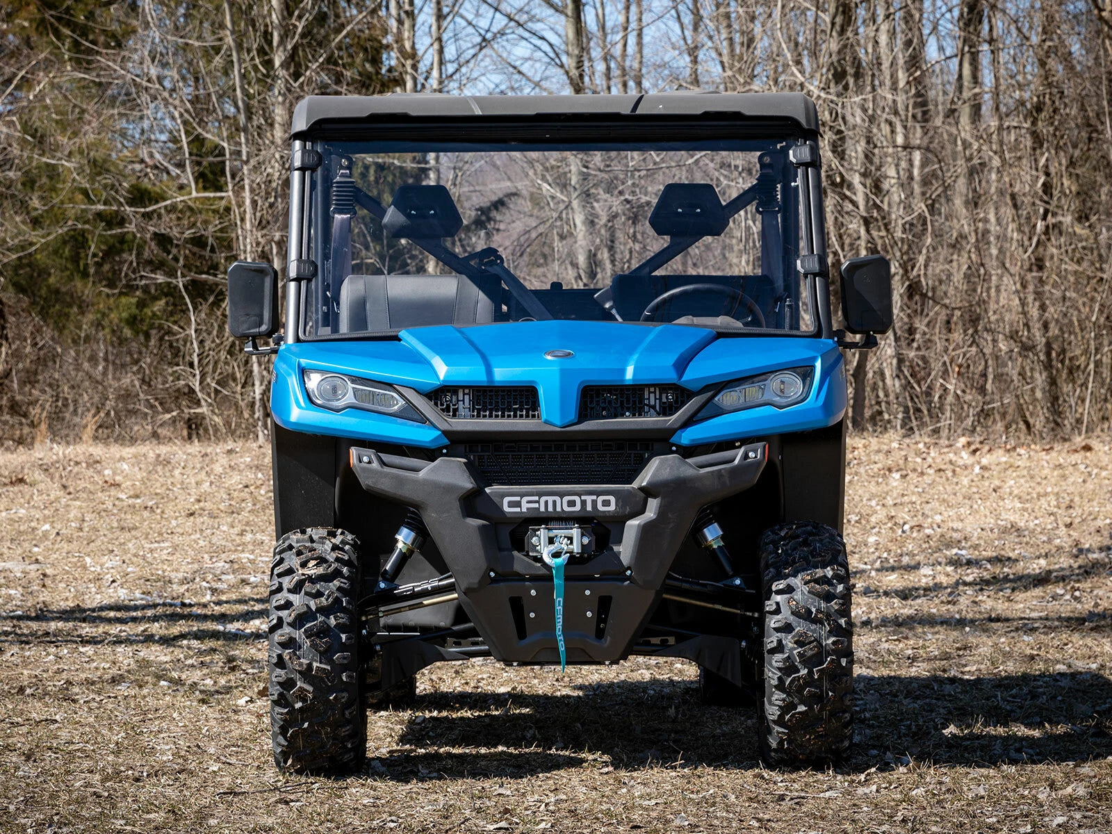 Clear Scratch Resistant Full Windshield for CFMOTO UForce 1000 (2019–2023)