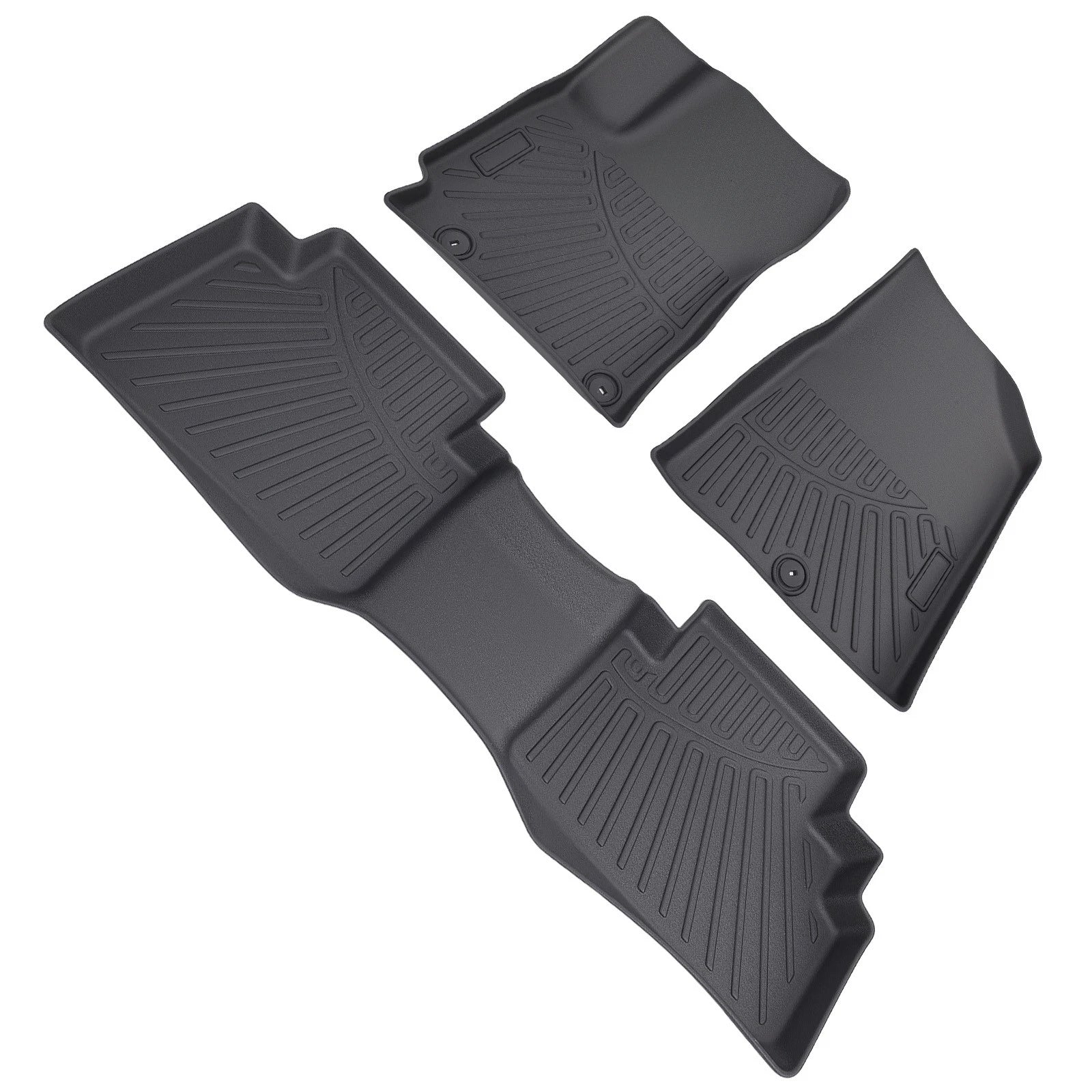 Set of 4 Carpet Floor Mats for Kia Soul (2020–2025) TPE Waterproof Liners