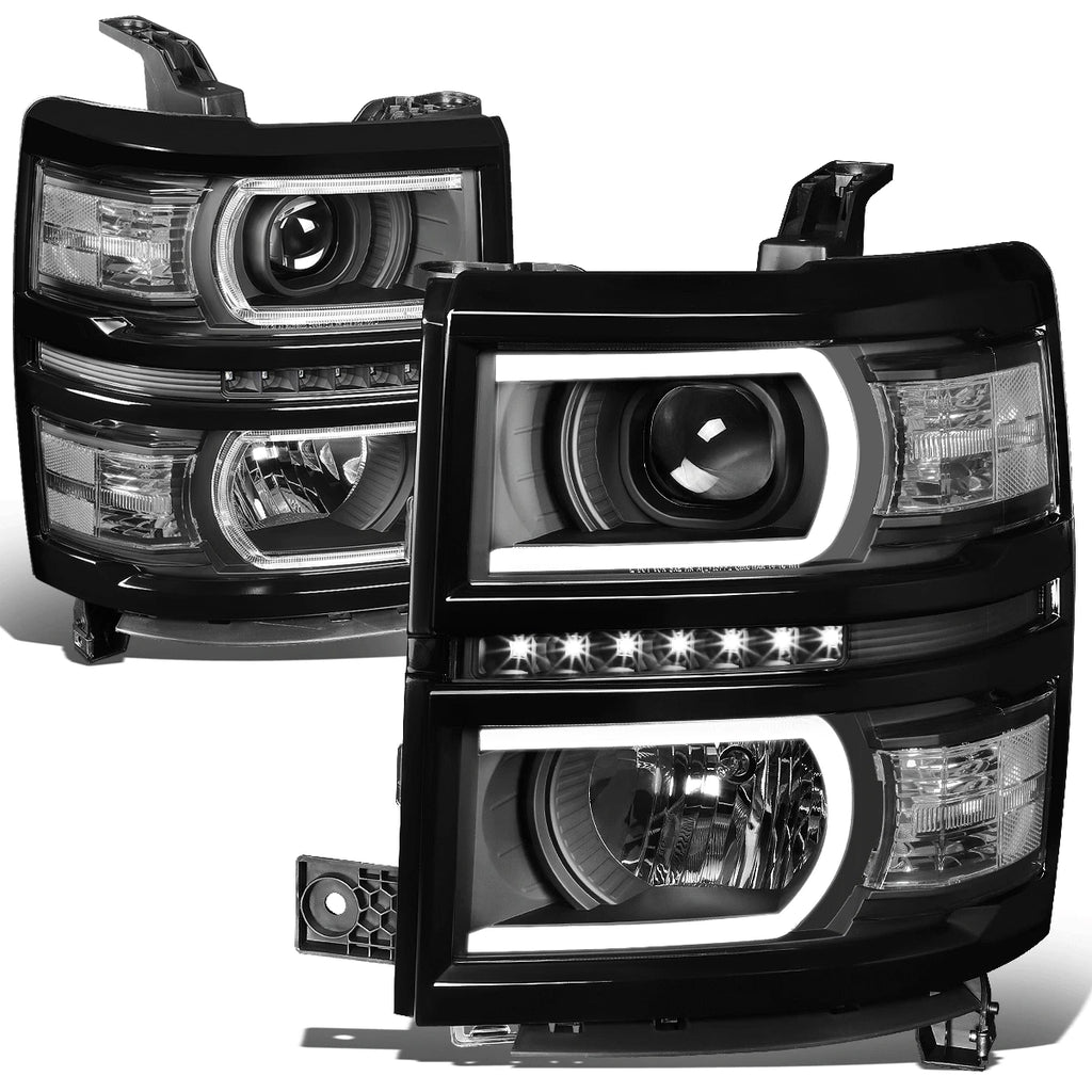 LED DRL U Tube Bar for Silverado 1500 (2014–2015) Projector Headlight