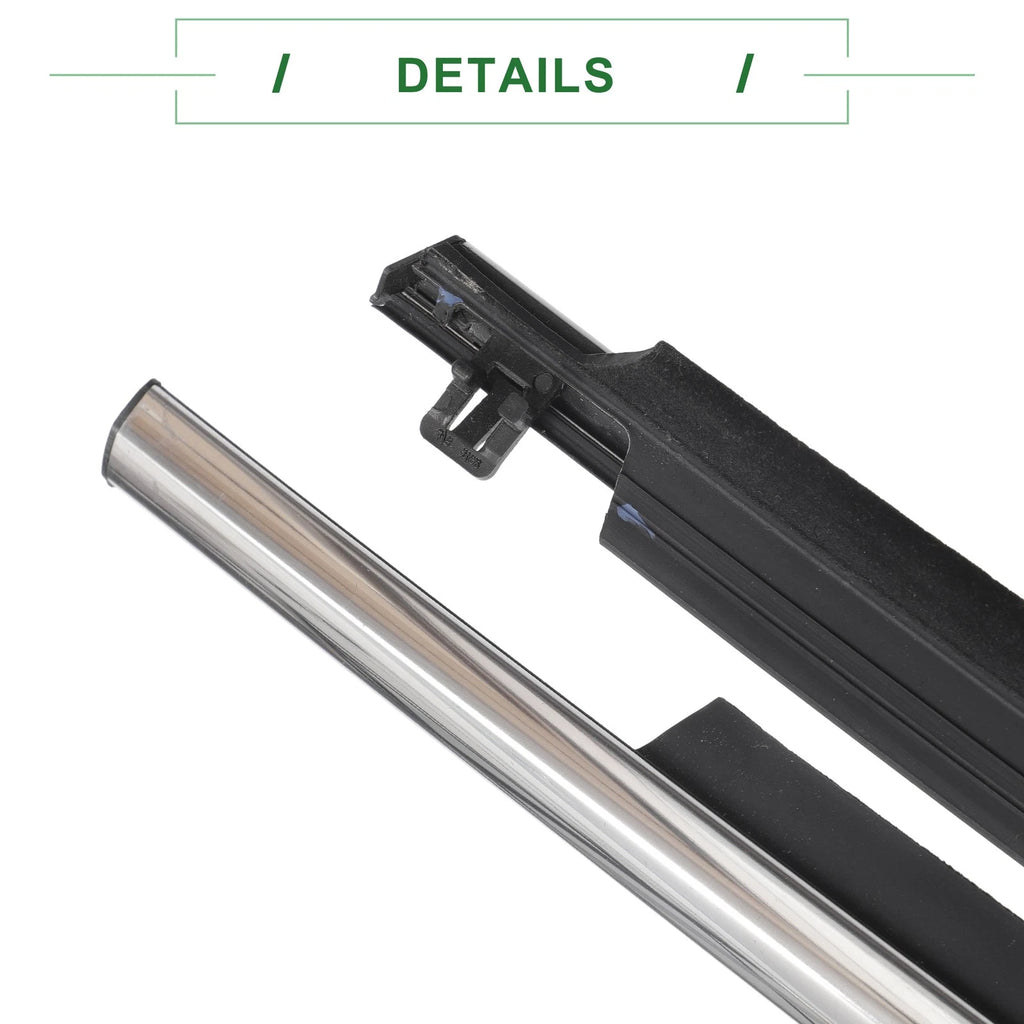 2X Rear Left & Right Weatherstrip Window Seal for Toyota Corolla (2014–2018)