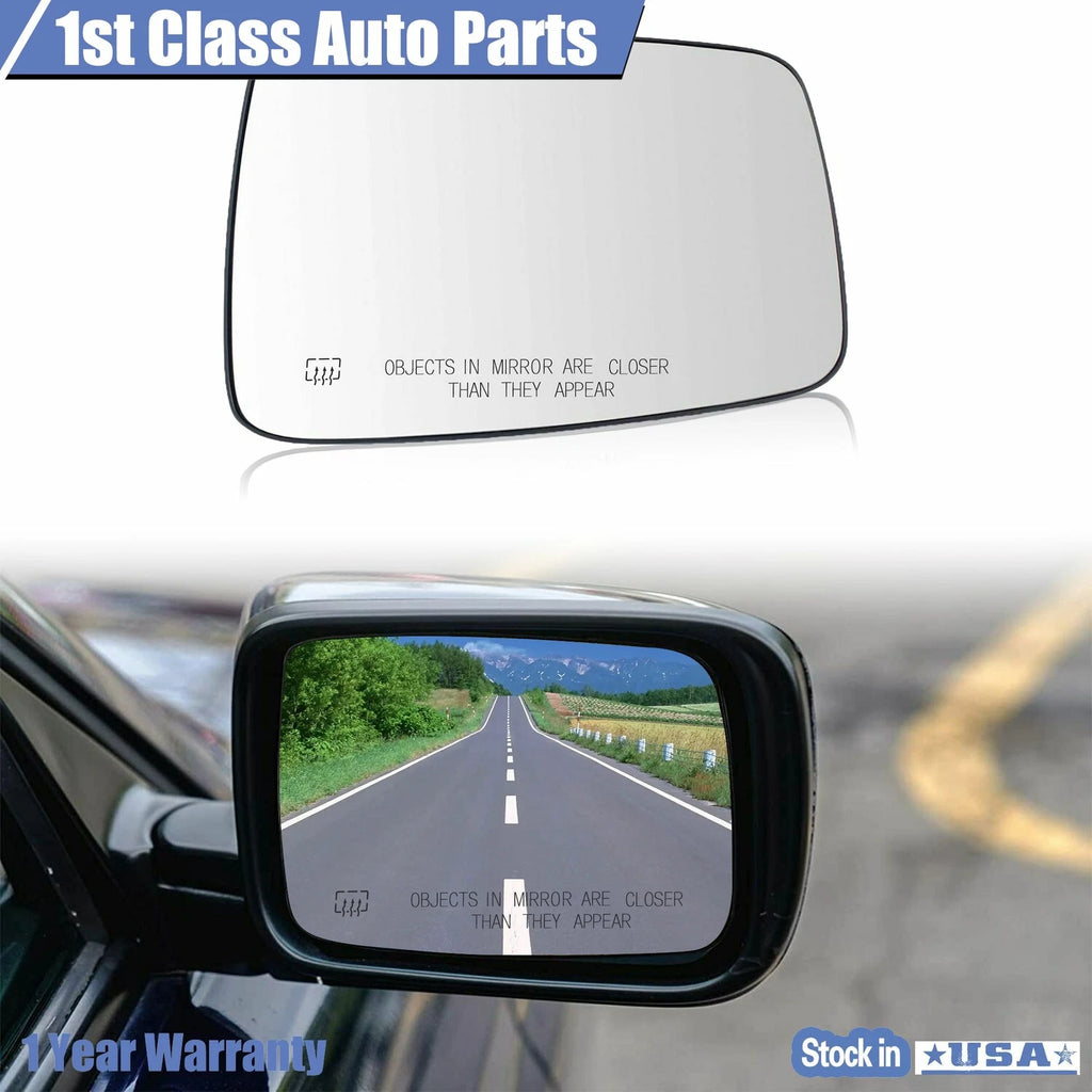 Power Heated Right Exterior Mirror Glass for Dodge Ram 1500 2500 