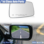 Power Heated Right Exterior Mirror Glass for Dodge Ram 1500 2500 