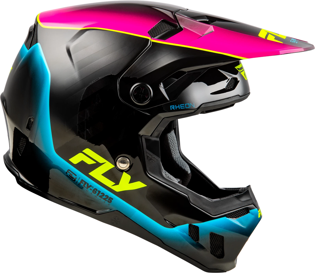 Fly Racing Youth Formula CC UnderGlove for Youth Helmet (Black/Pink/Blue)
