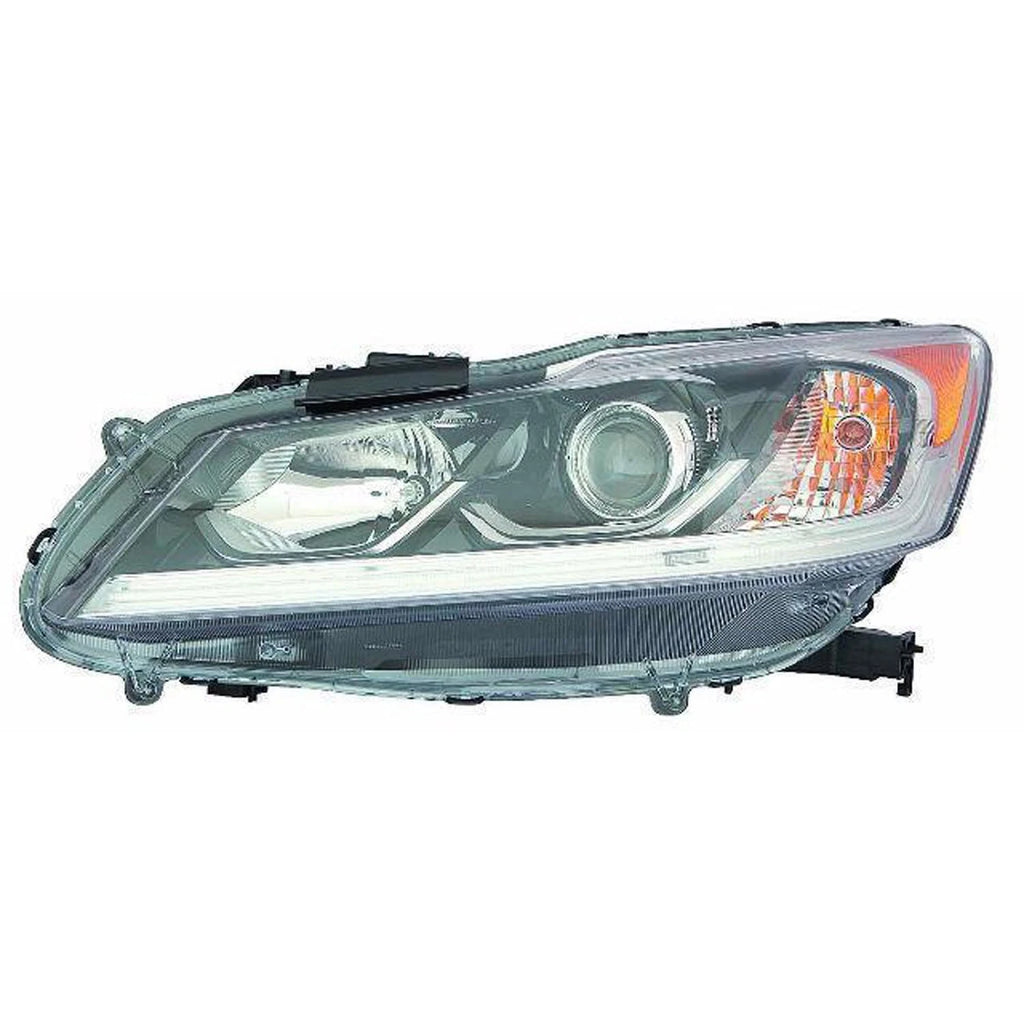 Replacement Driver Halogen Headlight Assembly w/o LED Daytime Running Lights