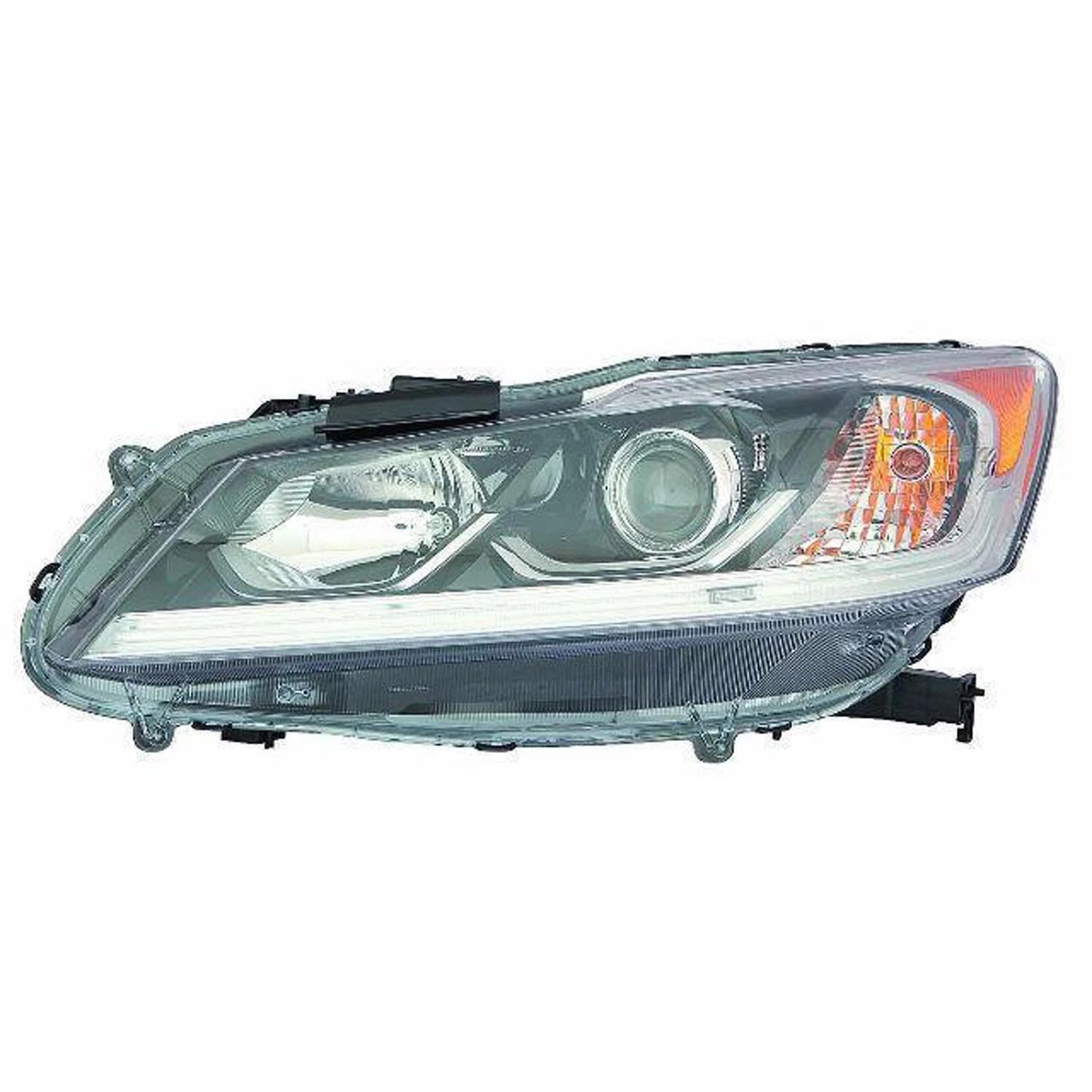 Replacement Driver Halogen Headlight Assembly w/o LED Daytime Running Lights