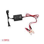 12V Car Battery Charger Maintainer for RV Motorcycle ATV Truck (US)