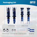 Coilover Struts Lowering Kit for Honda Civic EG EK EJ (1992–2000) Acura Integra (1994–2001)