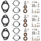 Set of 3 Carburetor Repair Kits for Mercury 65-150 Inlines (7021, 1395-5109-1, 18-7021)