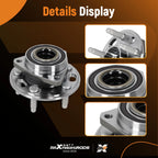 Front LH RH Wheel Hub & Bearing Kit for CTS/XTS (2014–2016) 513288 w/ABS