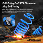 Lowering Springs for Honda Civic & Si (2006–2011) 2.0" Front/Rear