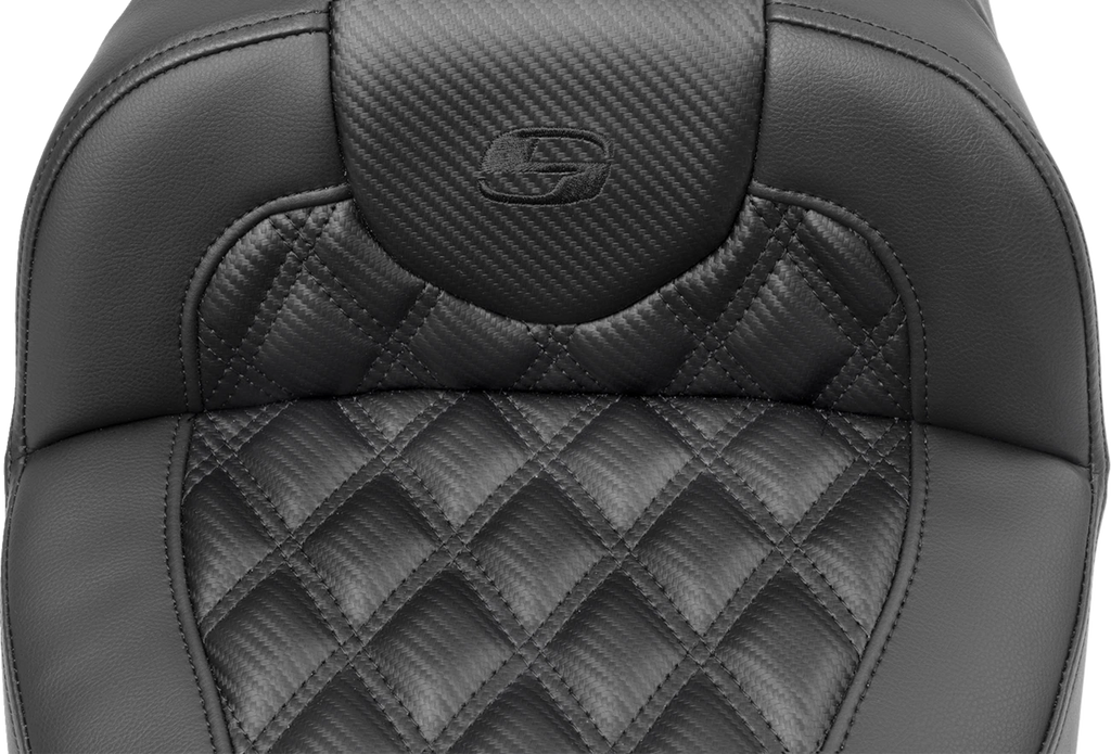 SADDLEMEN Roadsofa Extended Reach Seat for Motorcycle (without Backrest)