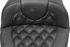 SADDLEMEN Roadsofa Extended Reach Seat for Motorcycle (without Backrest)