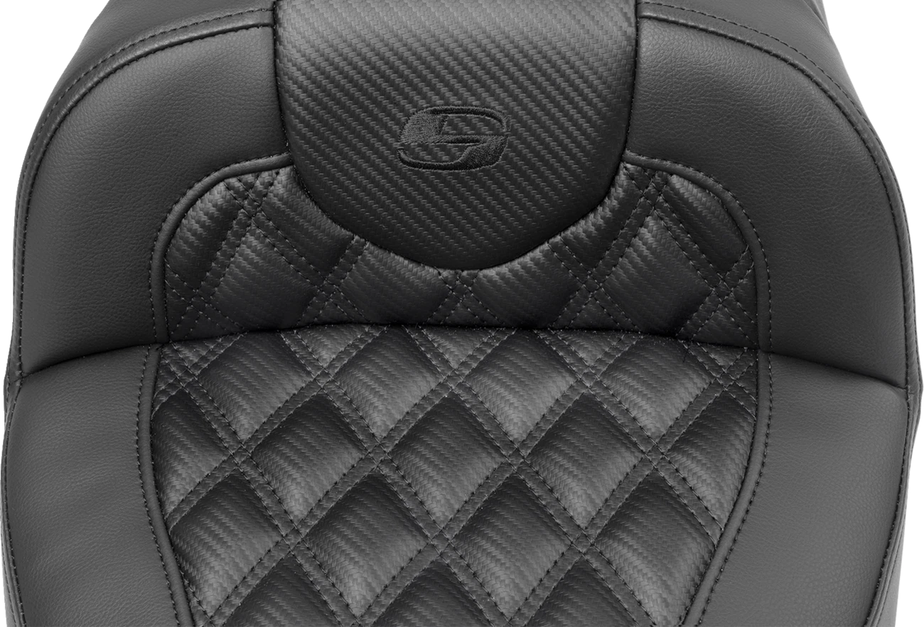 SADDLEMEN Roadsofa Extended Reach Seat for Motorcycle (without Backrest)