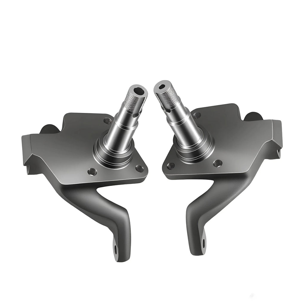 2X 2.5" Drop Spindles for VW Bug (Link Pin, Drum Brake)