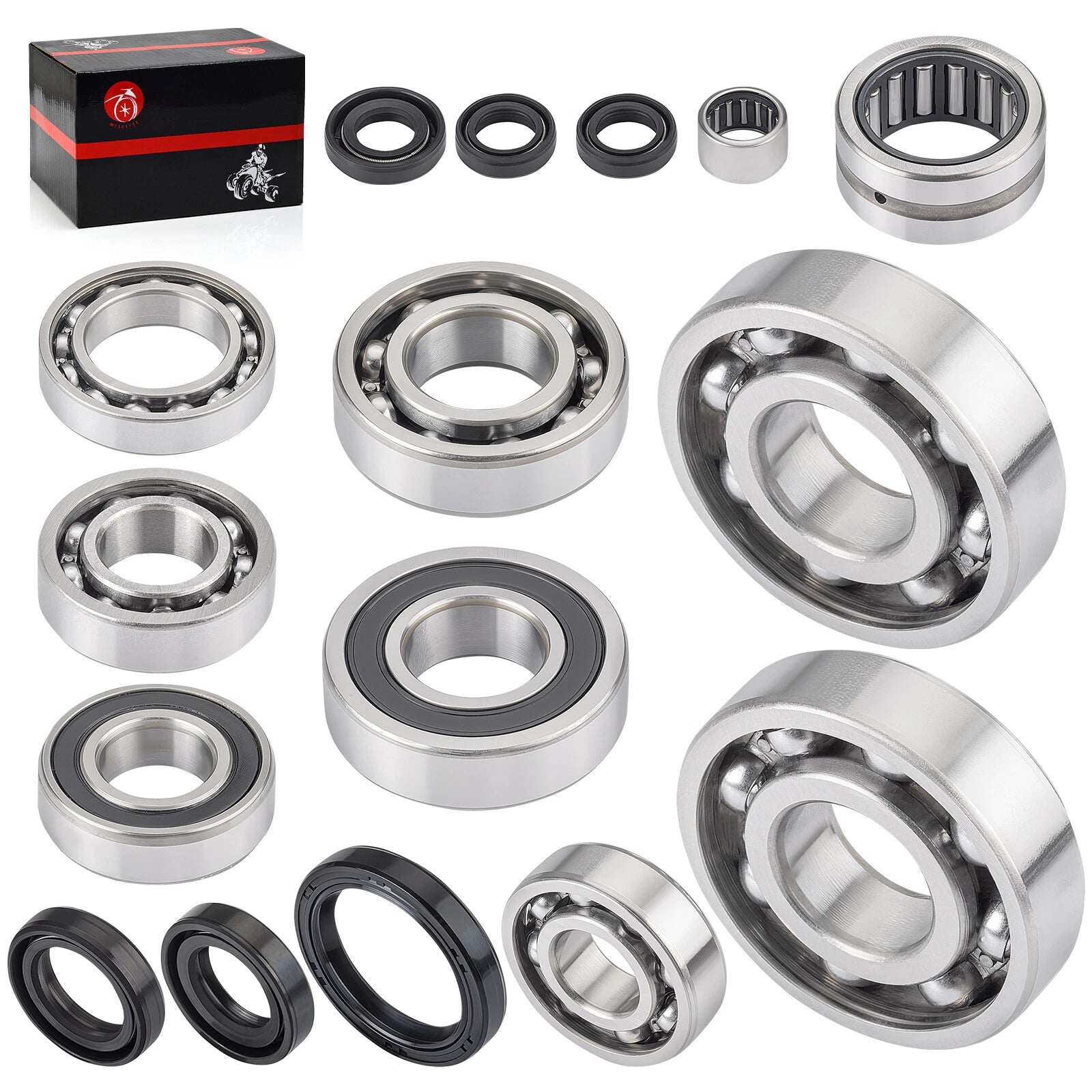 Crankshaft and Transmission Bearings Seals Kit for Yamaha YZ450F (2003–2005)