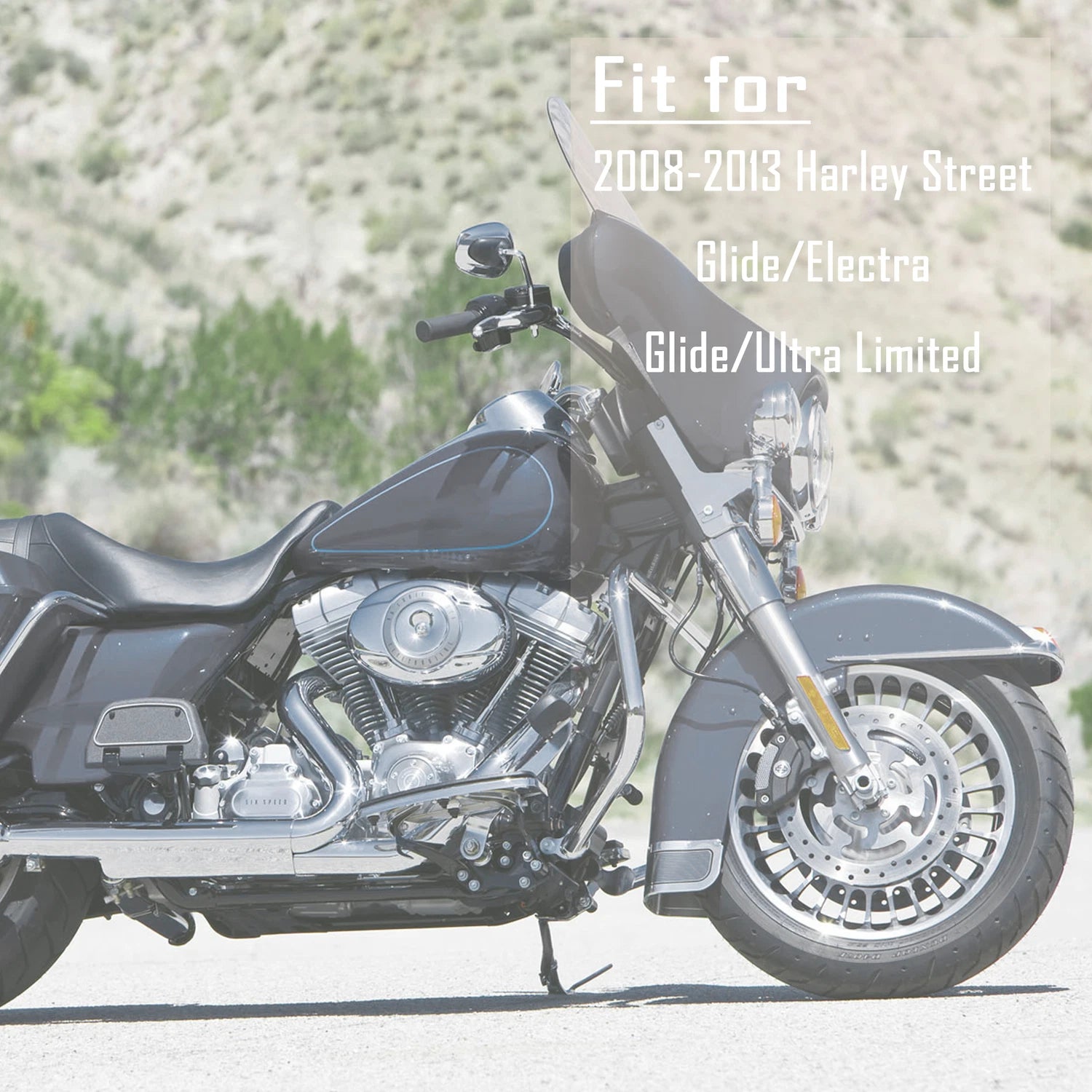 12" Prewired Handlebar for Harley Street Glide/Electra Glide/Ultra Limited (2008–2013)