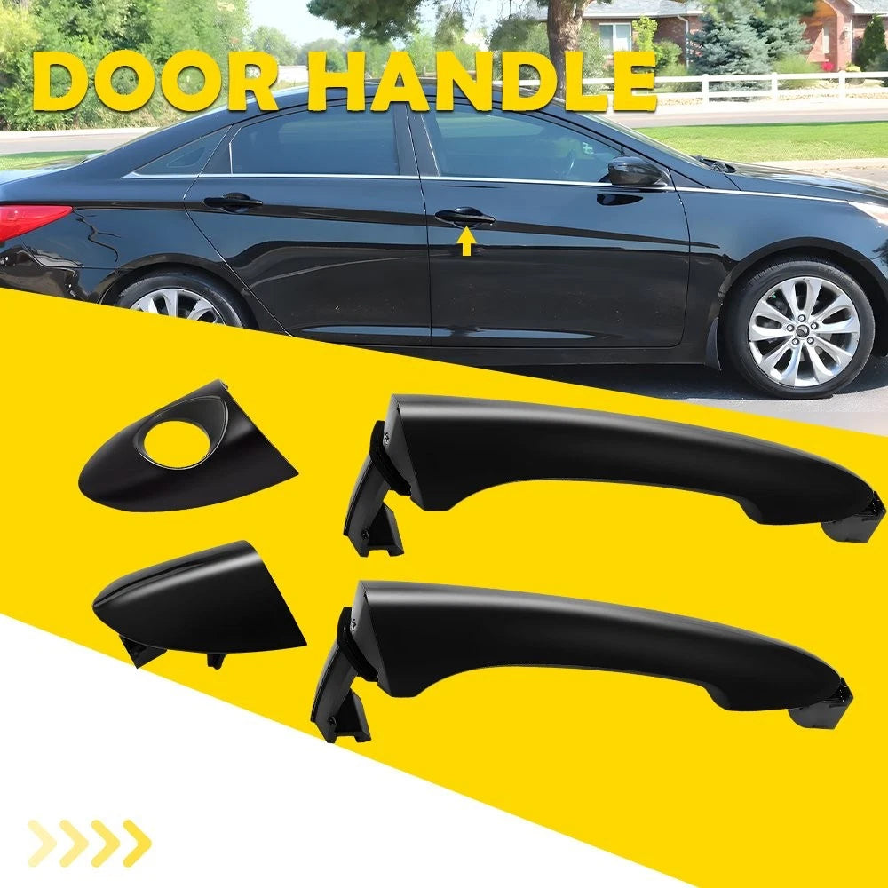 Pair Front Outside Door Handles for Hyundai Sonata (2011–2015)