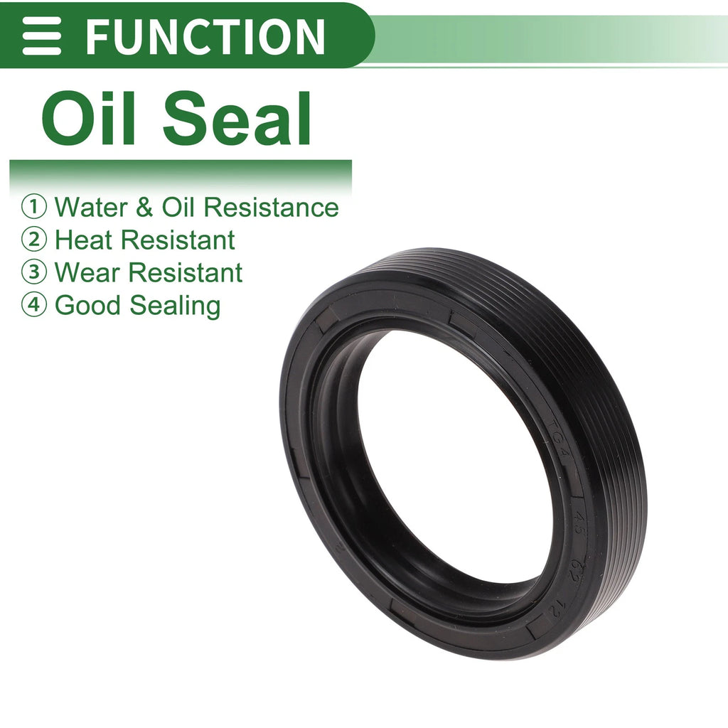Set of 5 Oil Seals NBR Rubber 45x62x12mm for Various Models 