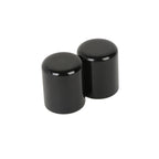Set of 4 Black Docking Hardware Point Covers for Harley Touring Softail Dyna