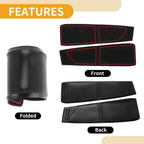 Dashboard Cover for Ford Bronco (2021–2024) Black Red Set of 1