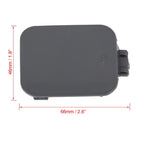 1 Pc Tow Hook Cover Cap for BMW E60 (2008–2010) 51117184708 Black