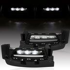 LED Fog Lights Bumper Lamps + Switch + Wiring Kits for Dodge Charger (2015–2022)