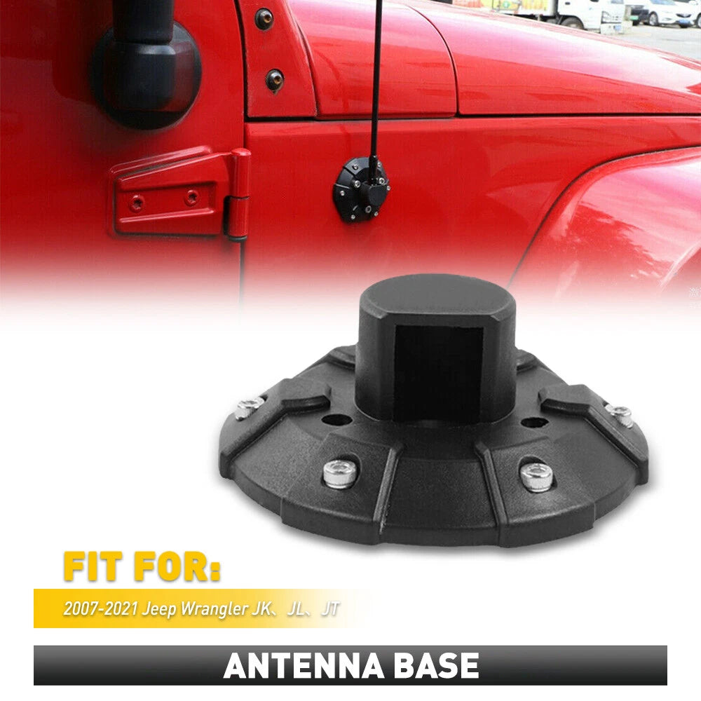 Antenna with Base Cable and Bracket for Jeep Wrangler (2007â2019)