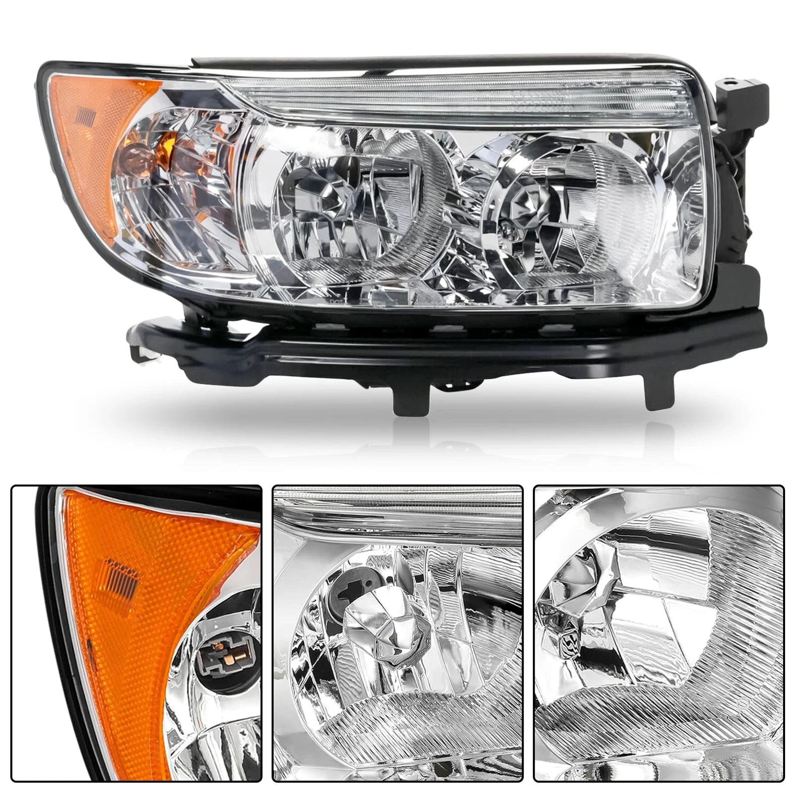 Halogen Headlight for Subaru Forester (2006-2008) Right Side