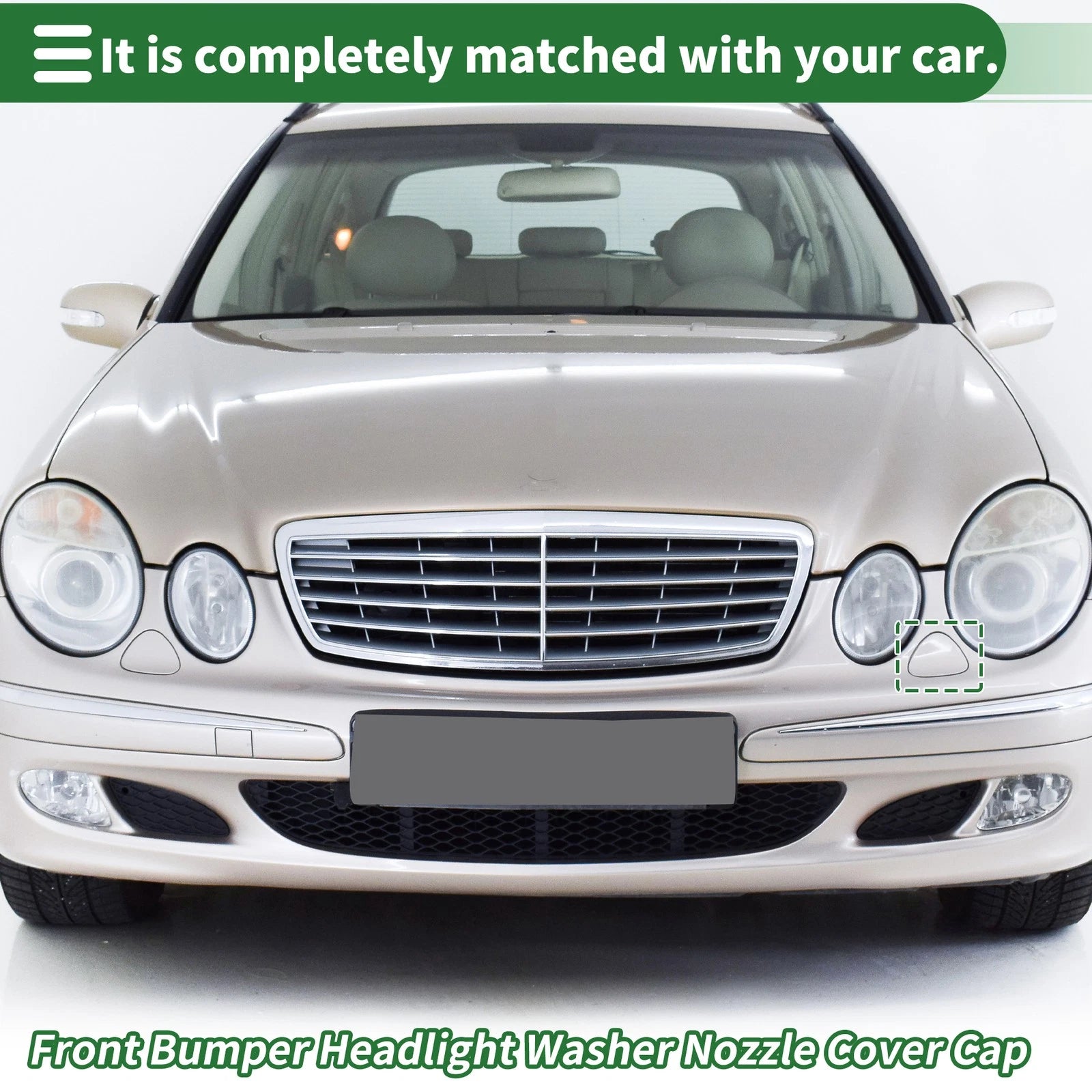 Headlight Washer Nozzle Cover Cap for Mercedes-Benz E320 (1995–2002)