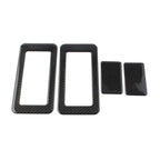 4 x Interior Rear Seat Switch Cover Trim for Jeep Wrangler JK (2011-2017)