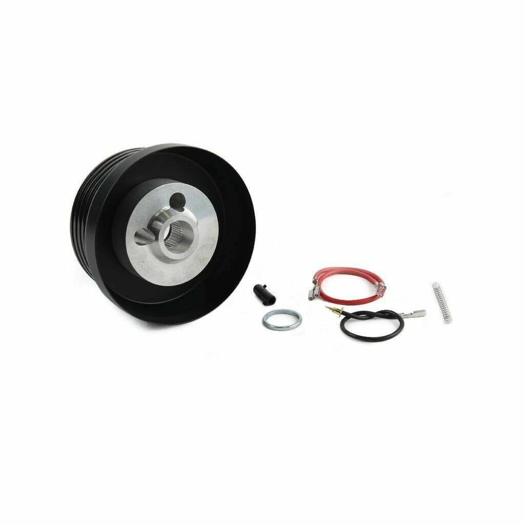 Steering Wheel Hub Adapter Black 6 Hole for Ididit Chevy (70mm-74mm)