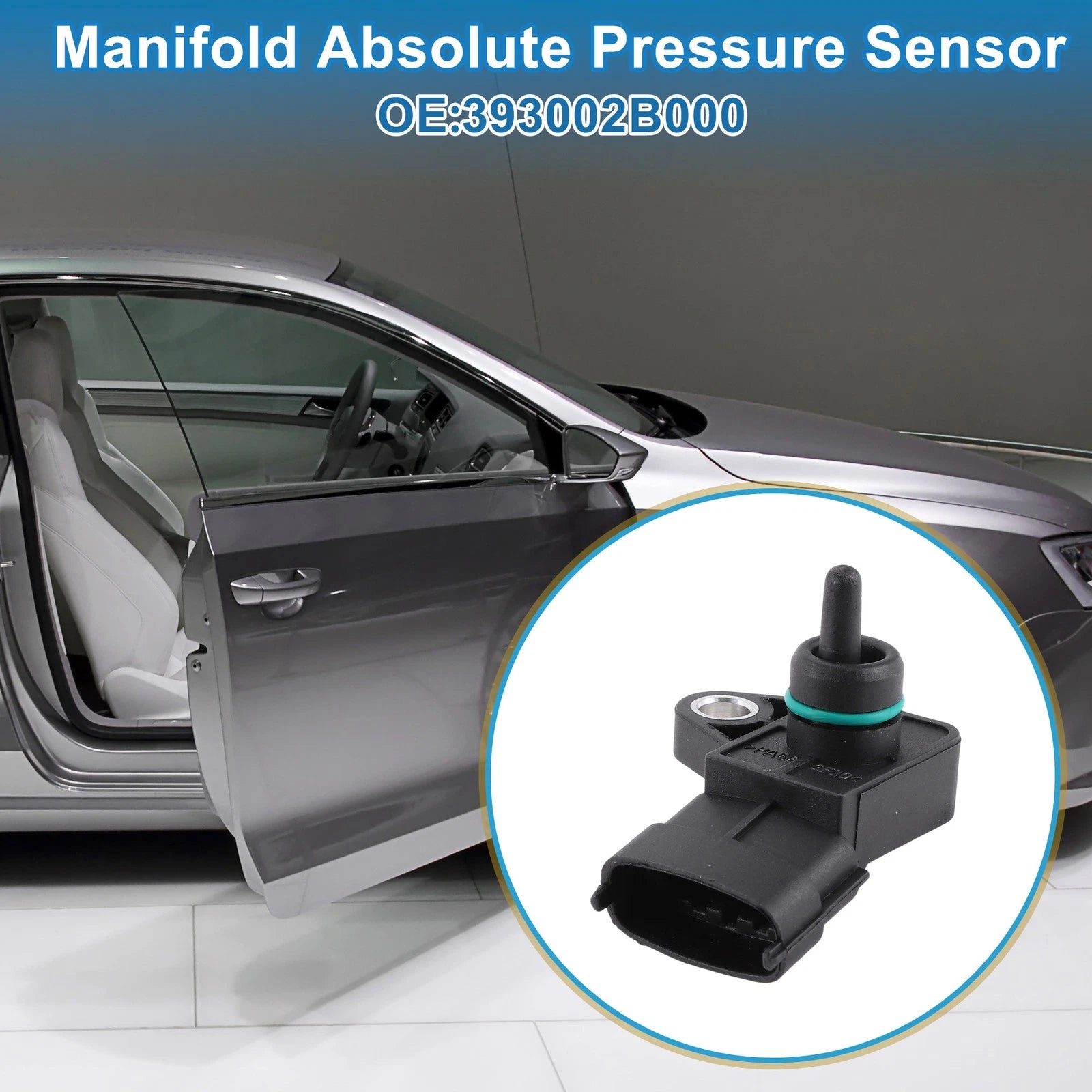 Manifold Absolute Pressure Sensor No. 393002B000 for Kia Sorento (2011–2020)