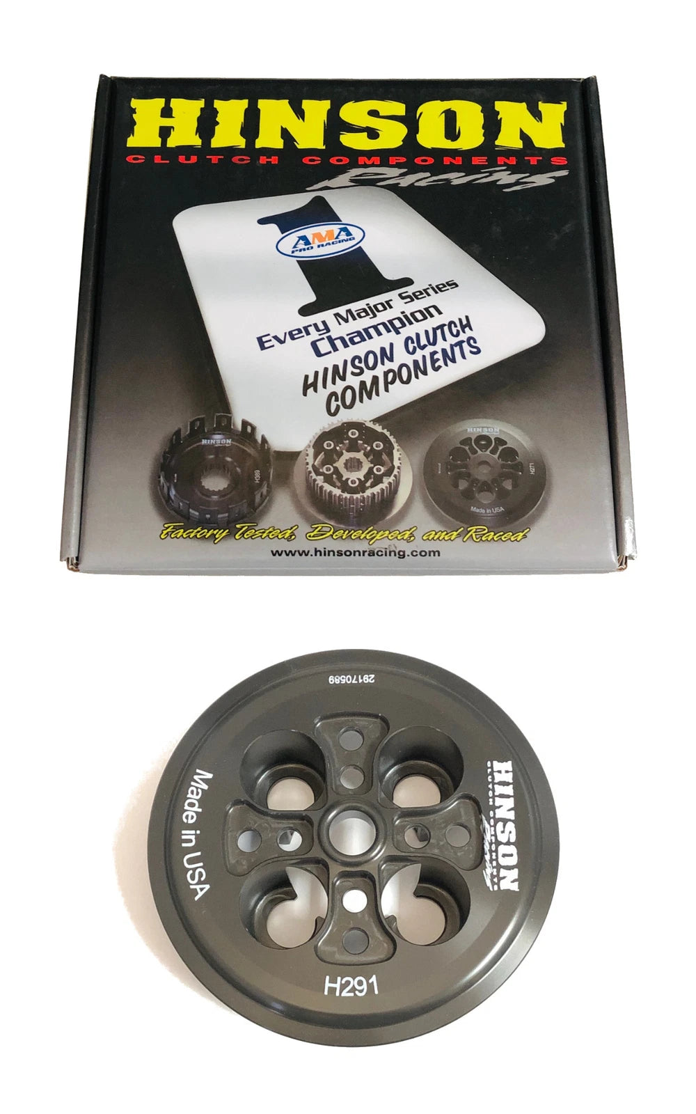 Hinson Billetproof Clutch Pressure Plate for Honda CRF150R (2007–2023)