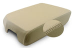 Leather Synthetic Center Console Armrest Cover for Toyota Sequoia (2008–2019) Beige
