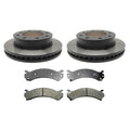 ACDelco Gold Front Brake Kit 325mm Disc Rotors Pads for Sierra Silverado (2007–2014)
