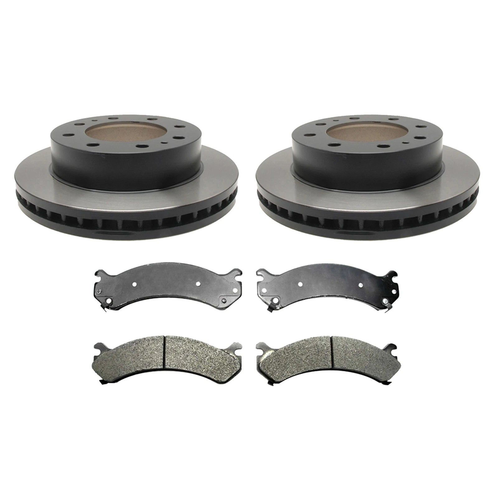ACDelco Gold Front Brake Kit 325mm Disc Rotors Pads for Sierra Silverado (2007–2014)