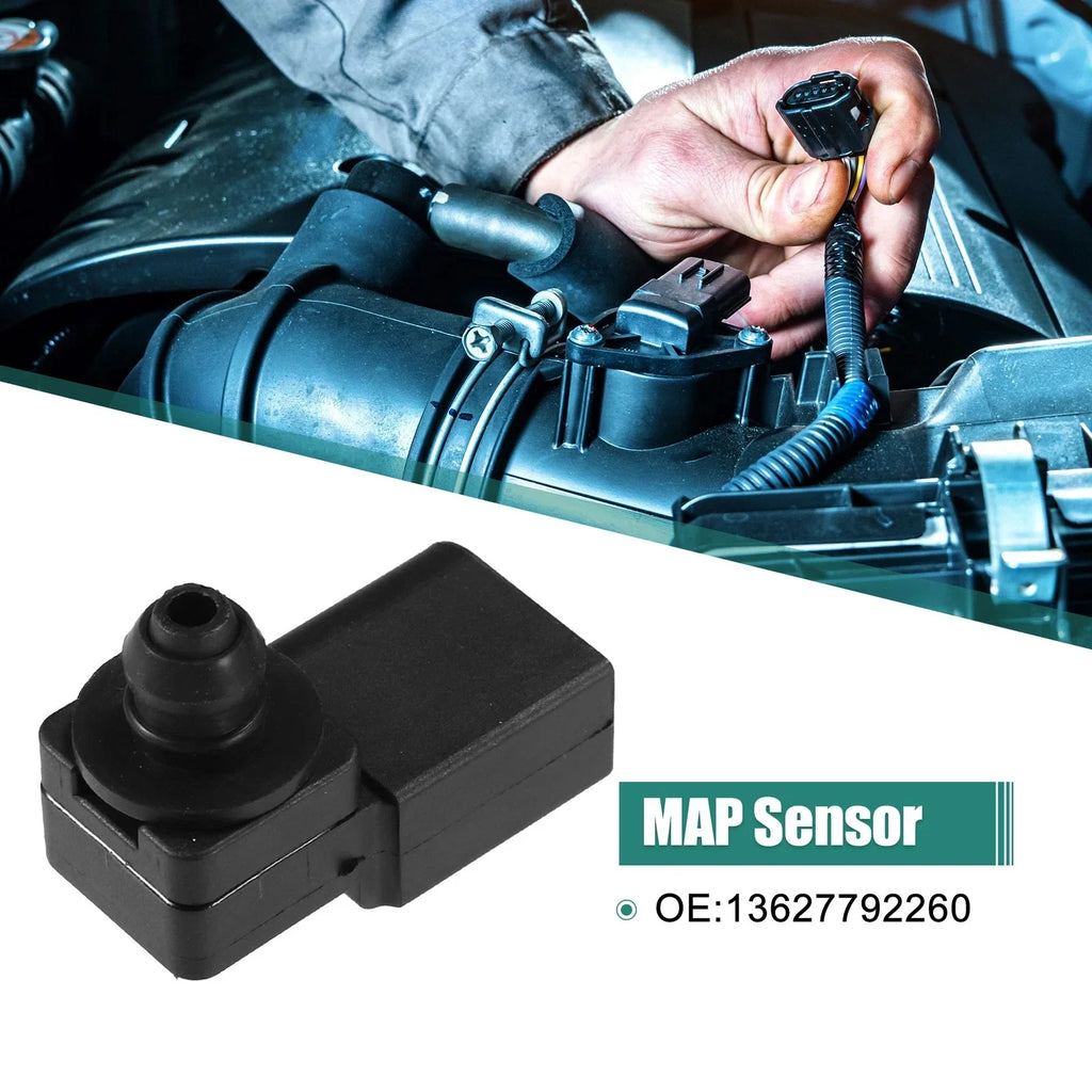 MAP Sensor 3.0L Manifold Absolute Pressure Sensor for BMW 335d (2009-2011)