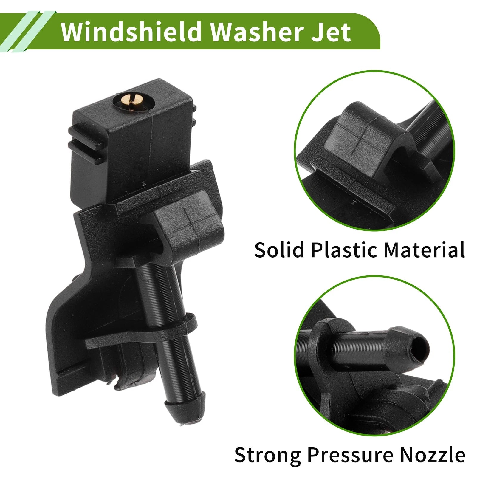 Windshield Washer Nozzle w/ Hose Connector for Toyota (No. 8538112300)