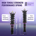 Coilovers Lowering Kit for Infiniti M35X M45X Sedan (2006–2010) and G37X (2008–2013)